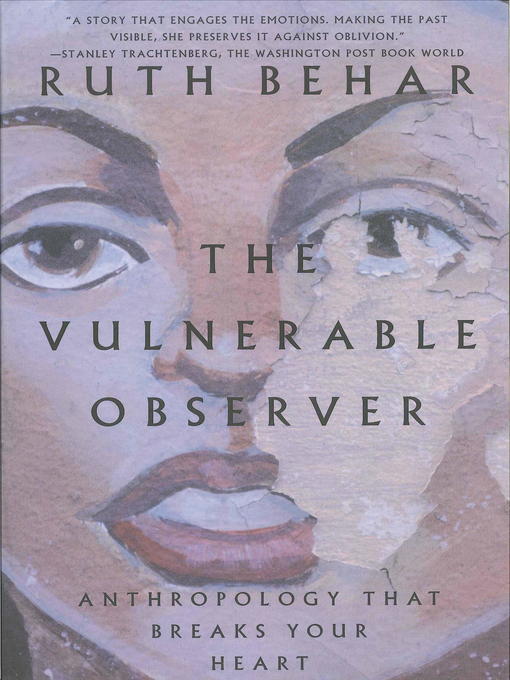 Title details for The Vulnerable Observer by Ruth Behar - Wait list